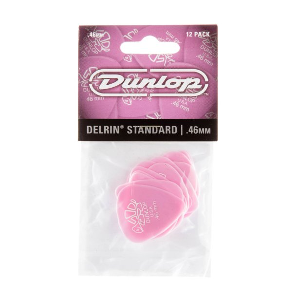 Dunlop 41P46 Delrin 500 Standard 12/PLYPK